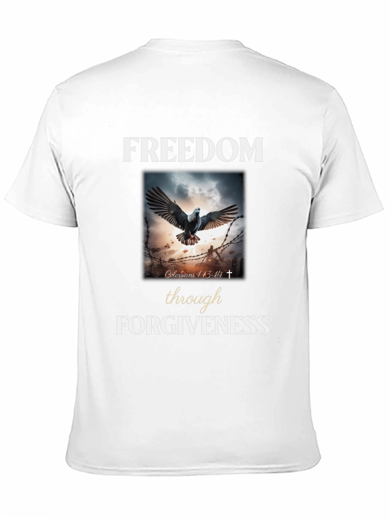 Freedom Through Forgiveness Dove T-Shirt
