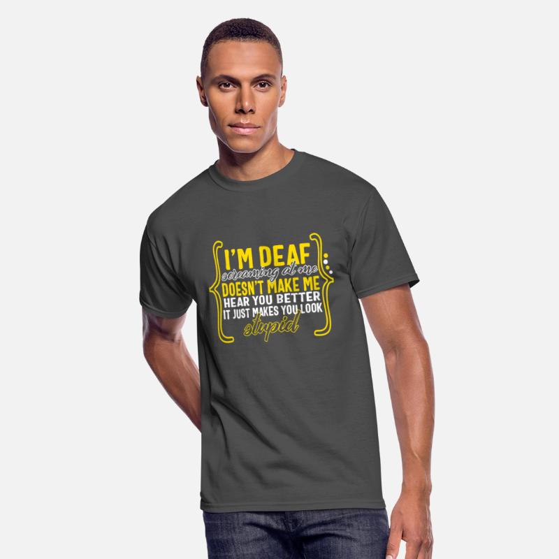 Deaf Awareness Month Shirt, I'm Deaf Screaming At
