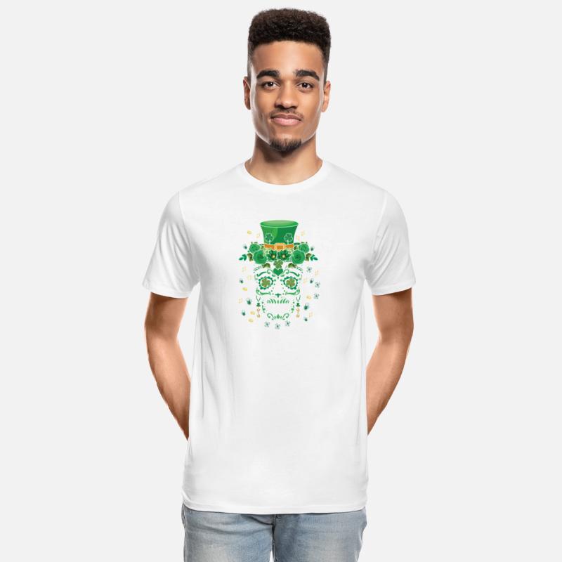 Dia De Los Muertos St Patty's Day Irish Flower