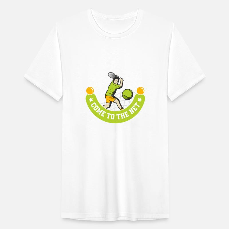 Don't Make Me Come To The Net Tennis Player