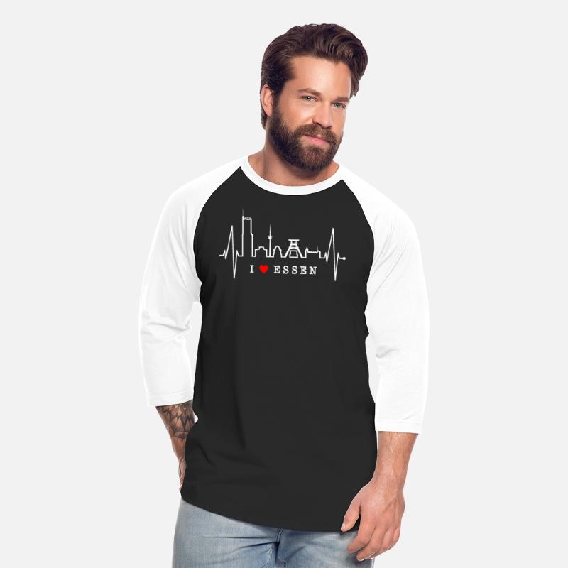 Essen Skyline Heartbeat German Ruhrpott Heart Love