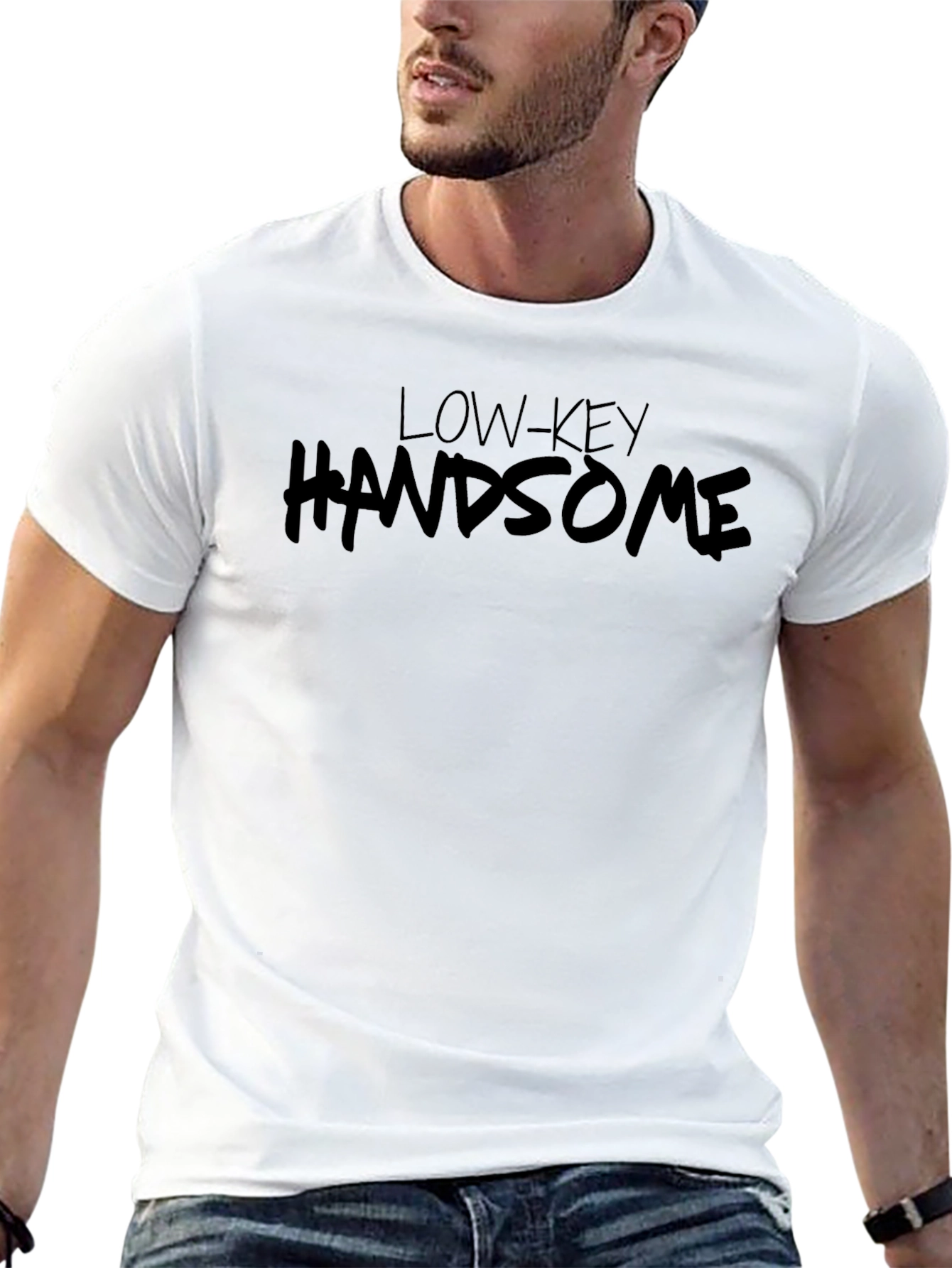 Low-Key Handsome Graphic Tee