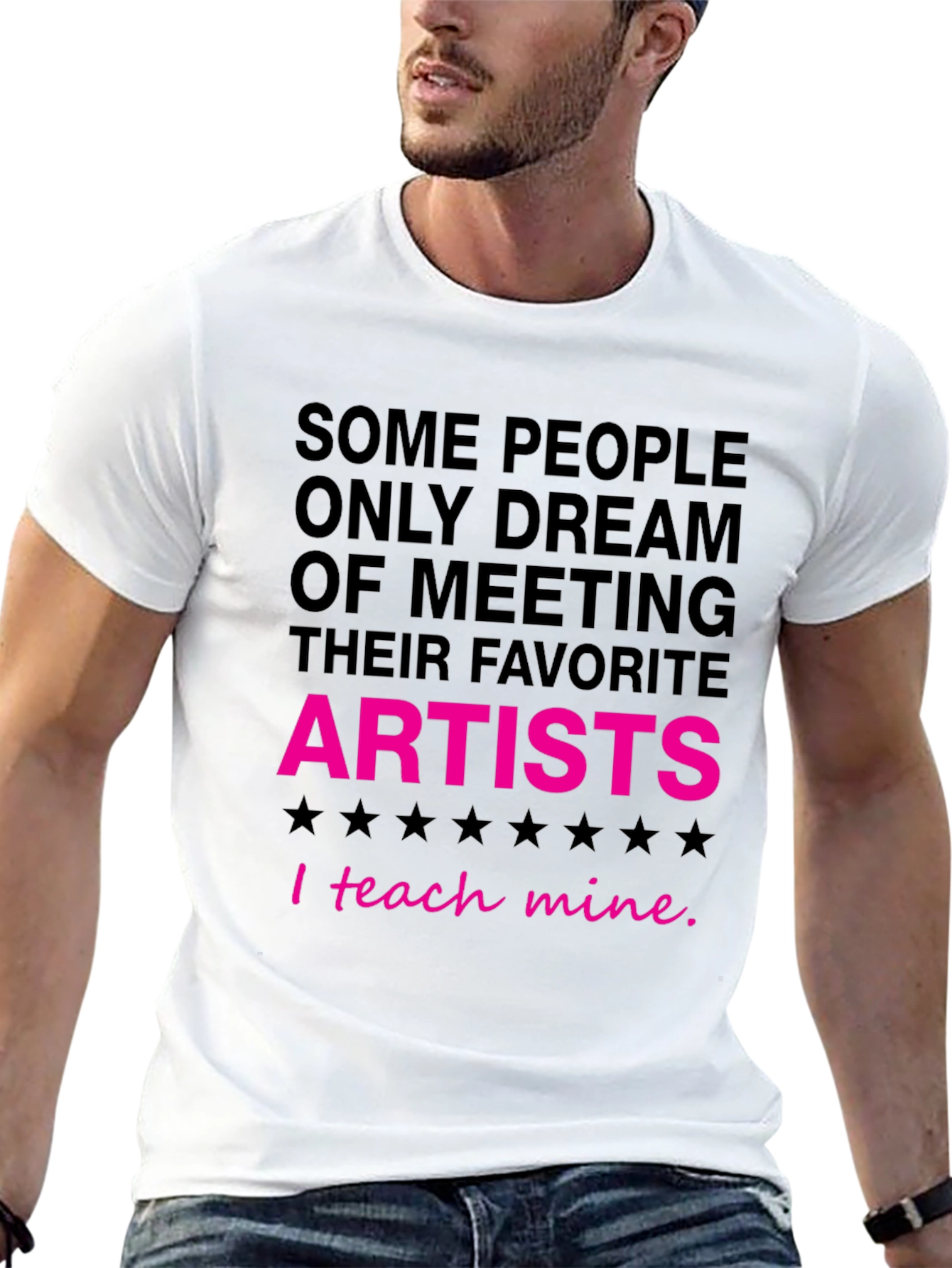 I Teach Mine Artist T-Shirt