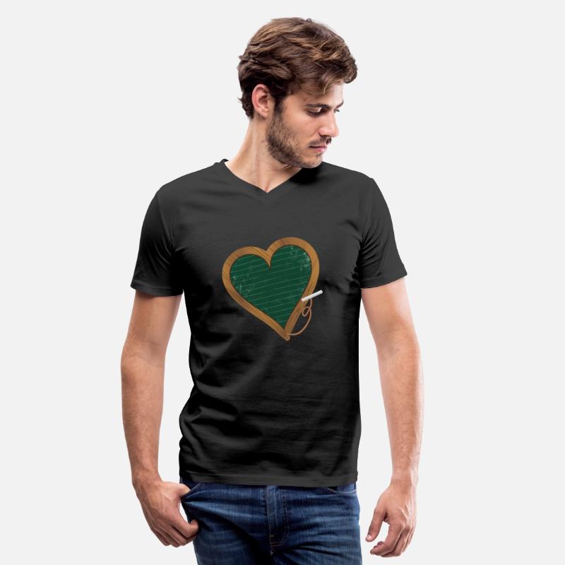 green heart shaped chalkboard for back to school