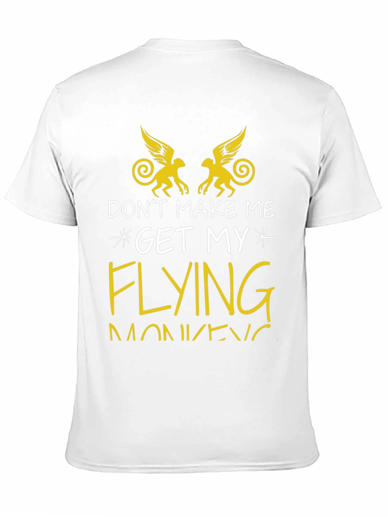 Flying Monkey Graphic Tee - Funny Novelty T-Shirt
