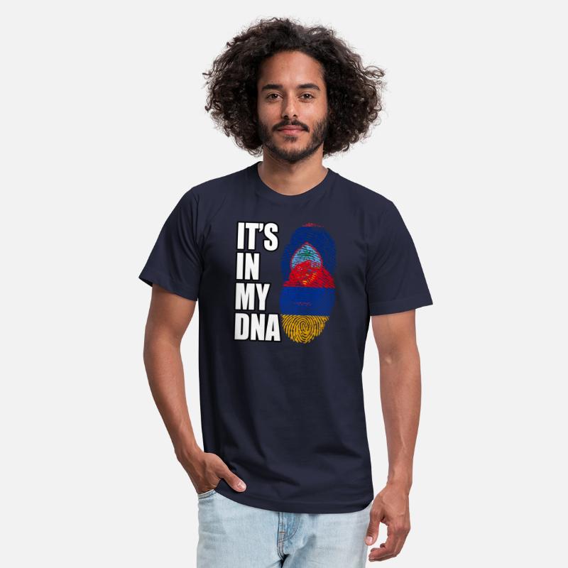 Guam And Armenian Mix Heritage DNA Flag