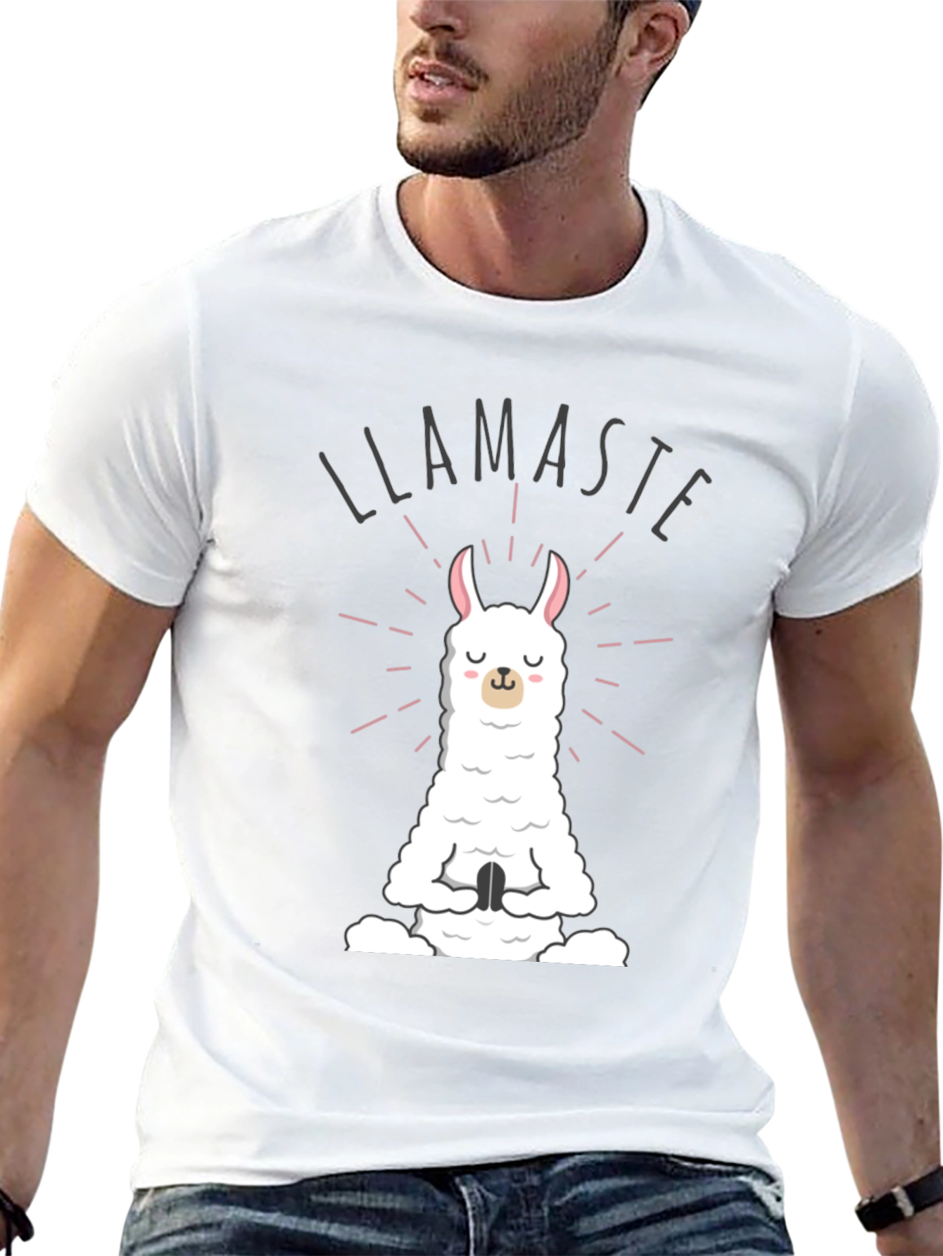 Llamaste Meditation T-Shirt - Funny Yoga Tee