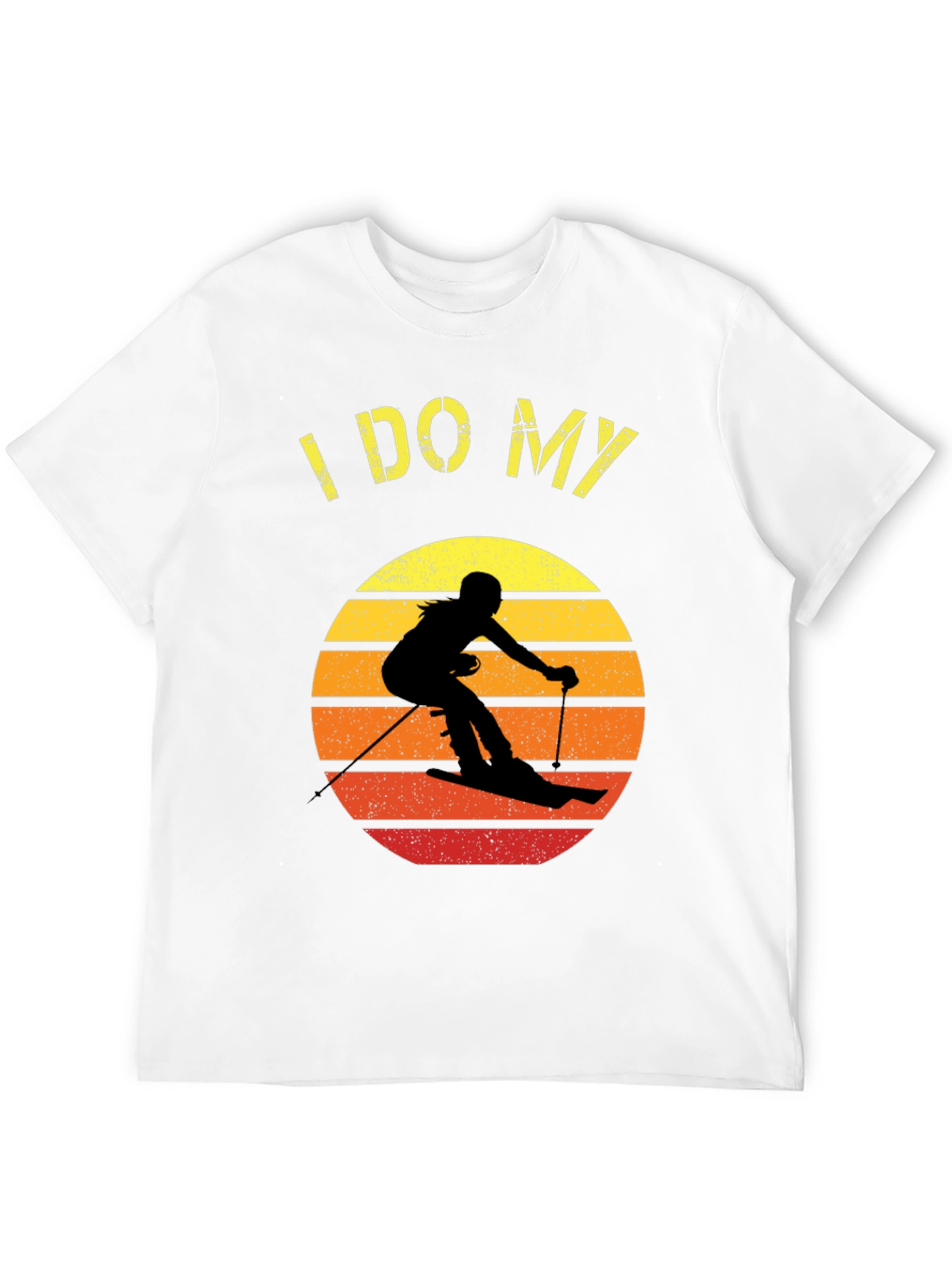 I DO MY Own Stunts Skiing Graphic Tee