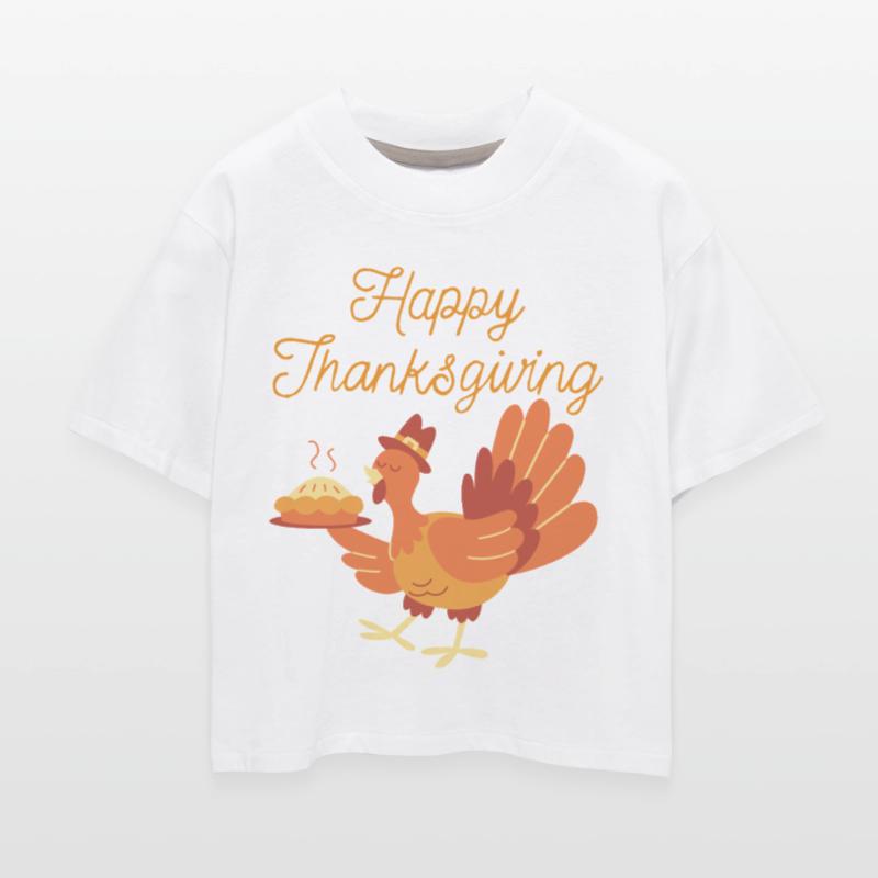 Happy Thanksgiving Funny Turkey Family Dinner