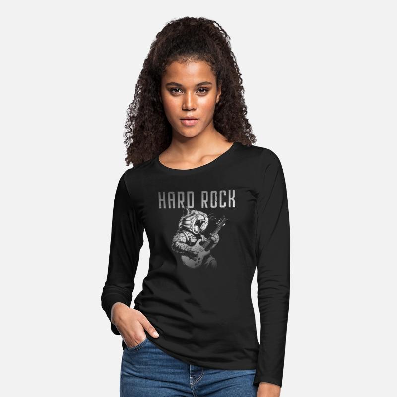 Hard rocking cat
