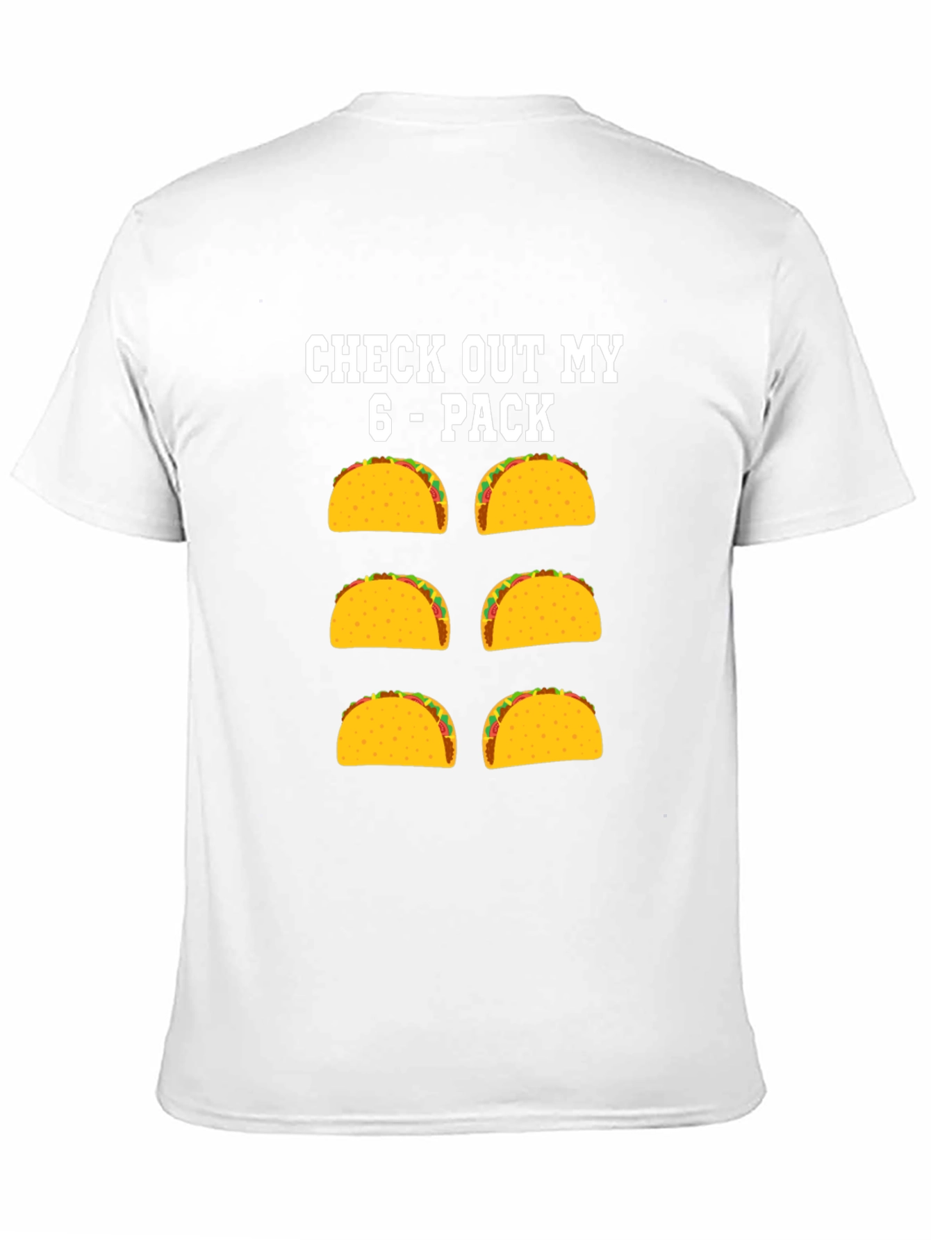 Funny Taco 6-Pack Graphic T-Shirt