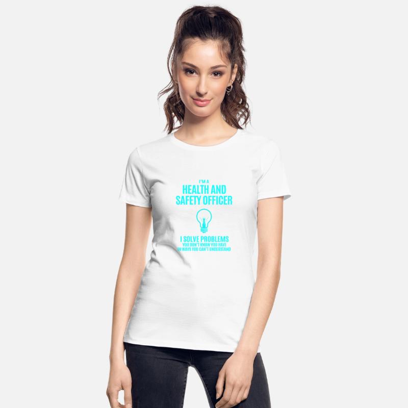 Health And Safety Officer T Shirt - I Solve Proble