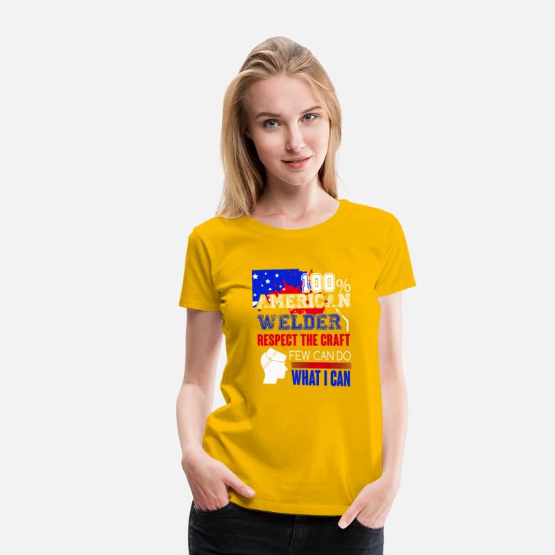 I Am An American Welder T Shirt