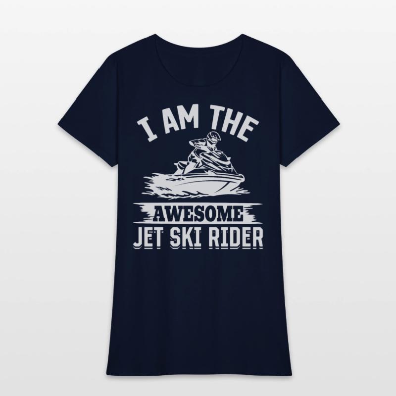 I am the awesome jet ski rider - Funny Jetski Jets