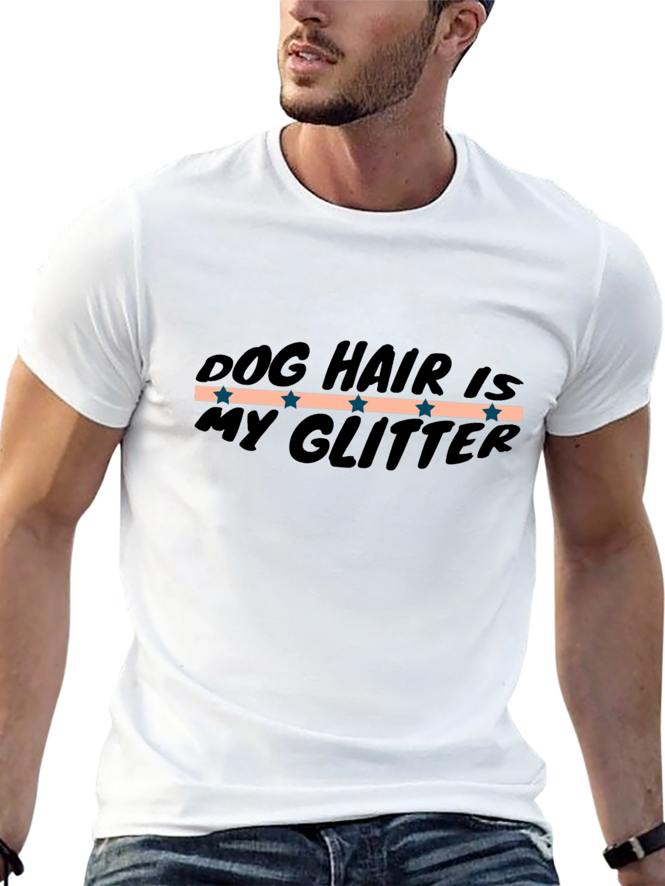 Dog Hair Is My Glitter Graphic Tee