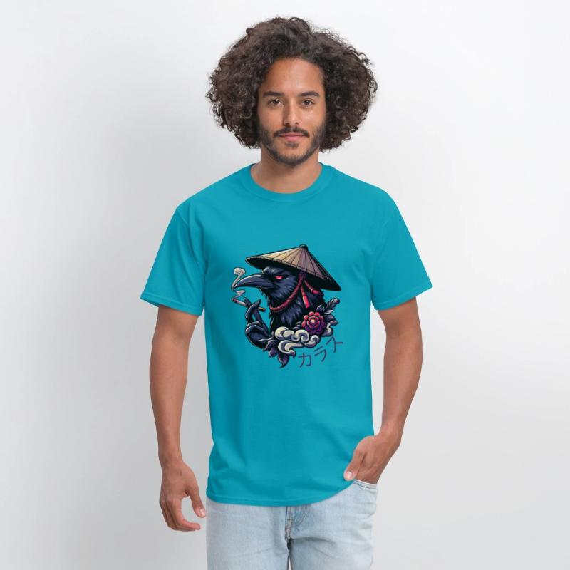 Japanese Style Raven Smoking