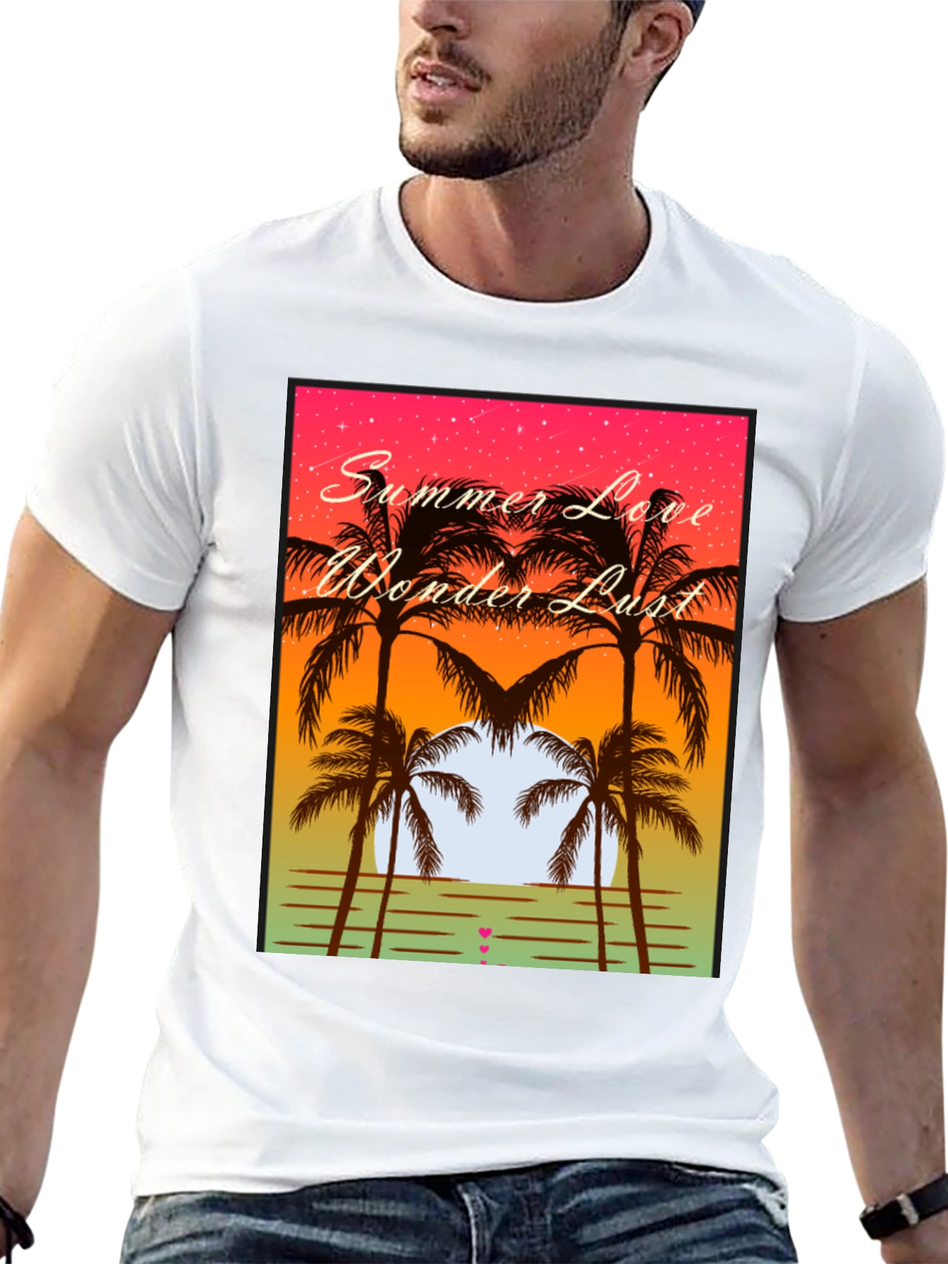 Summer Love Wonder Lust Graphic Tee
