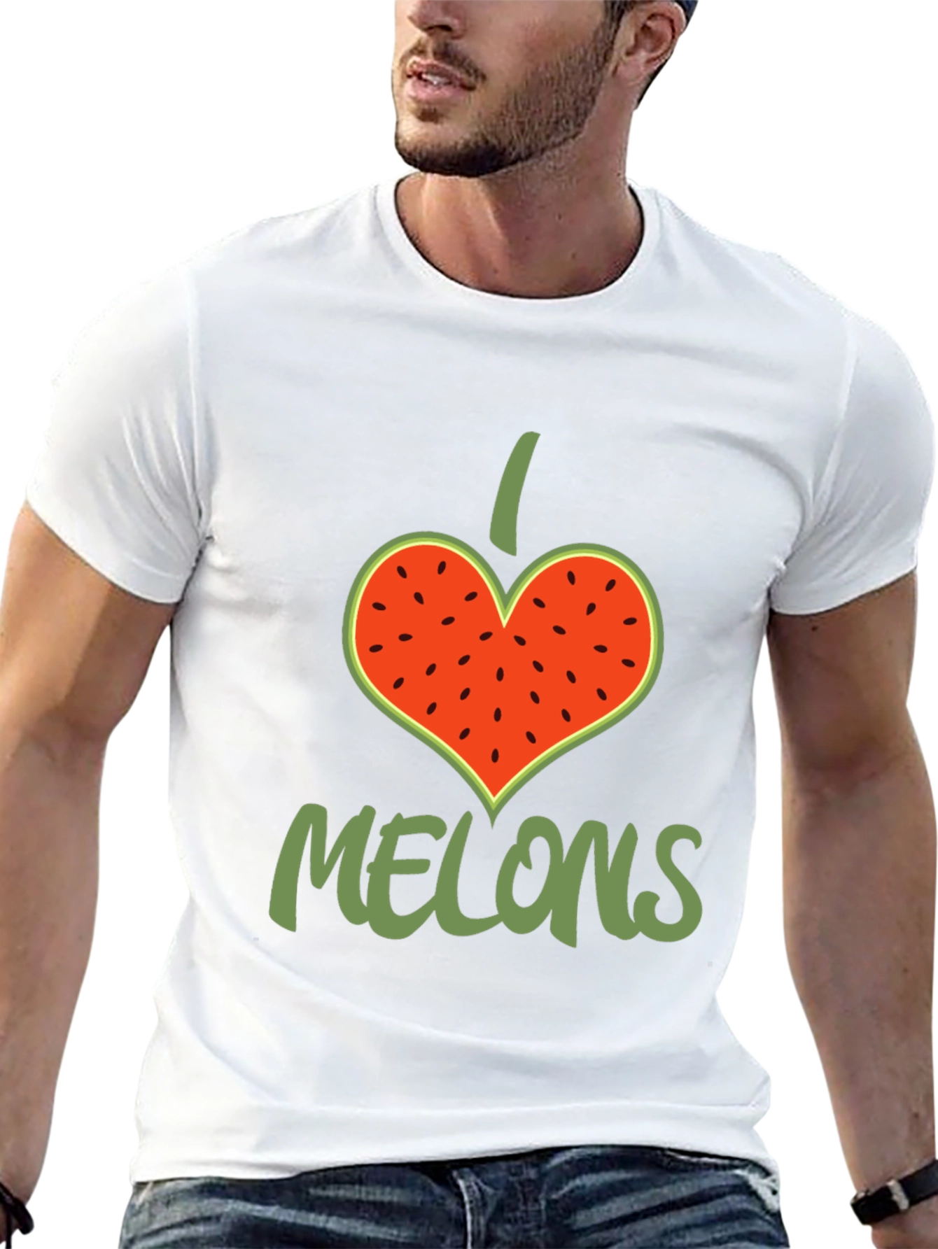 I Heart Melons Graphic Tee