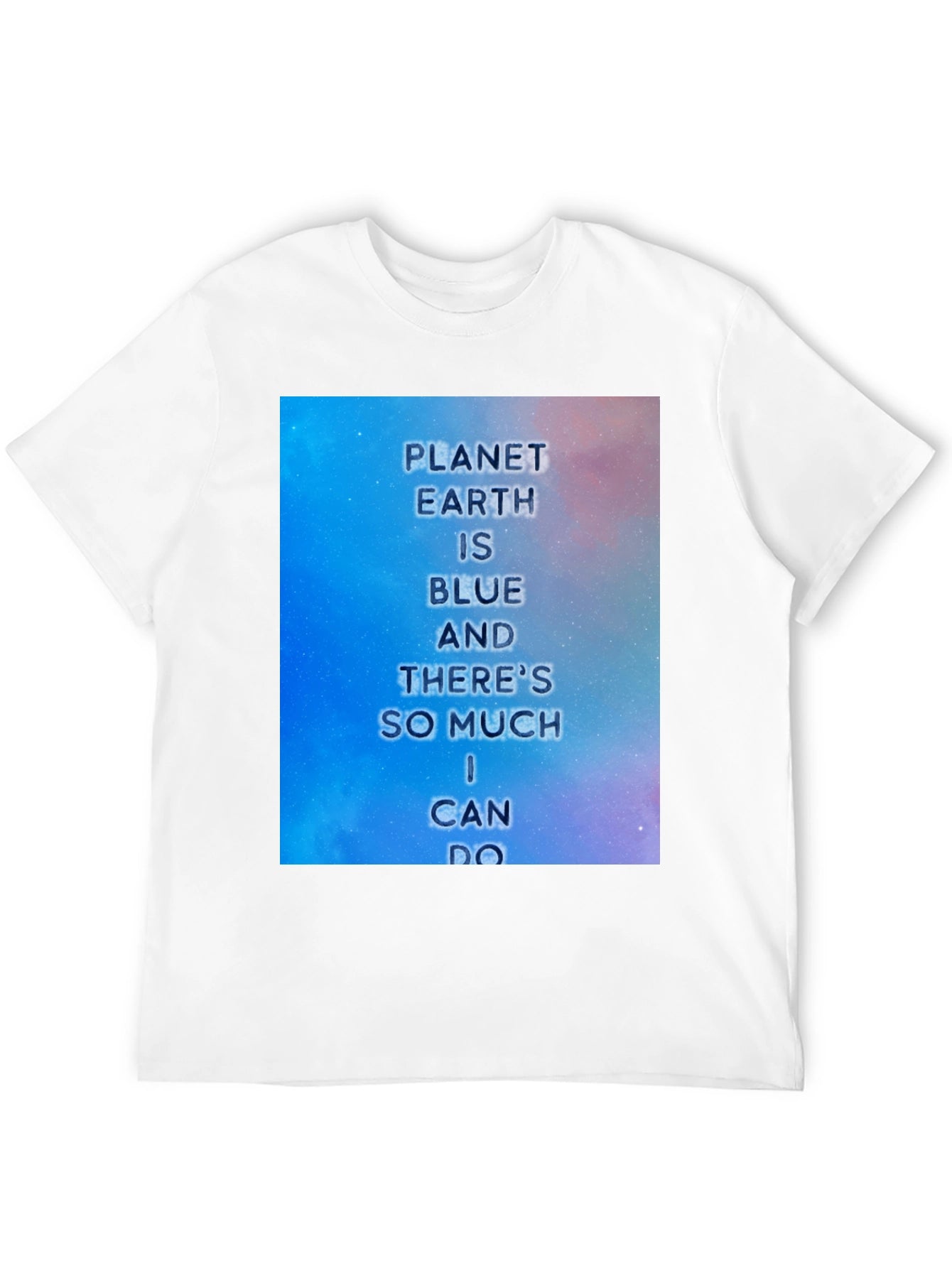 Planet Earth Blue T-Shirt - Eco-Conscious Design
