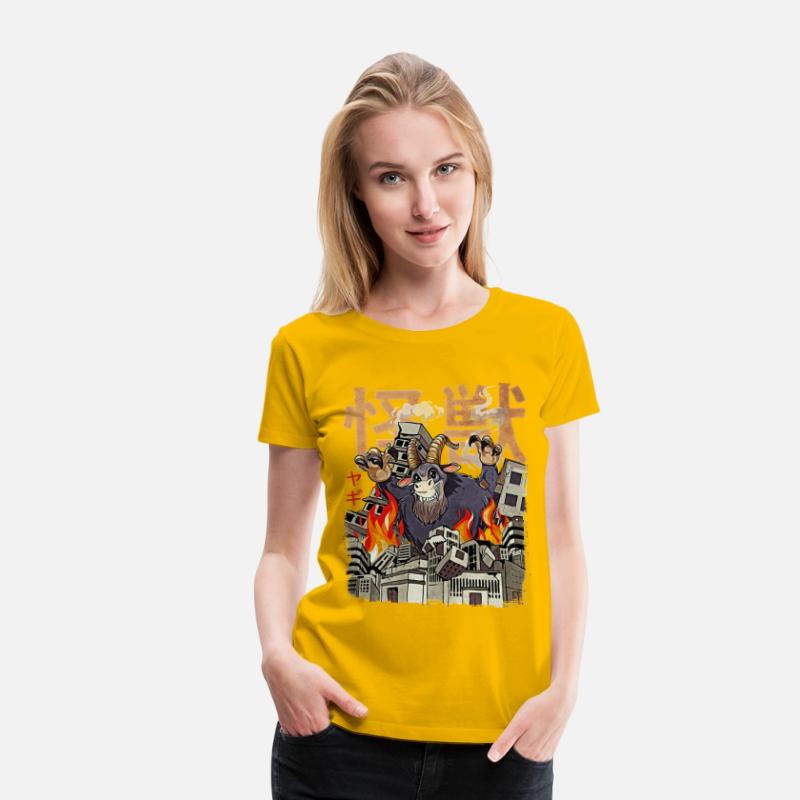 Kaiju Goat Japanese Anime Monster Farm Animal