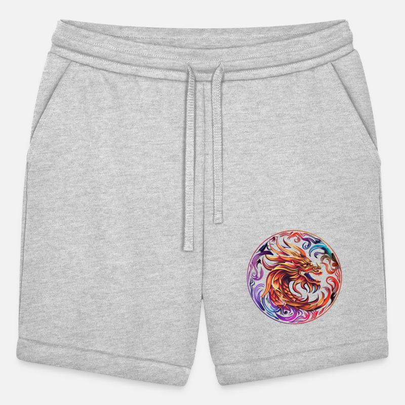 Logo dragon pattern circle pentel color