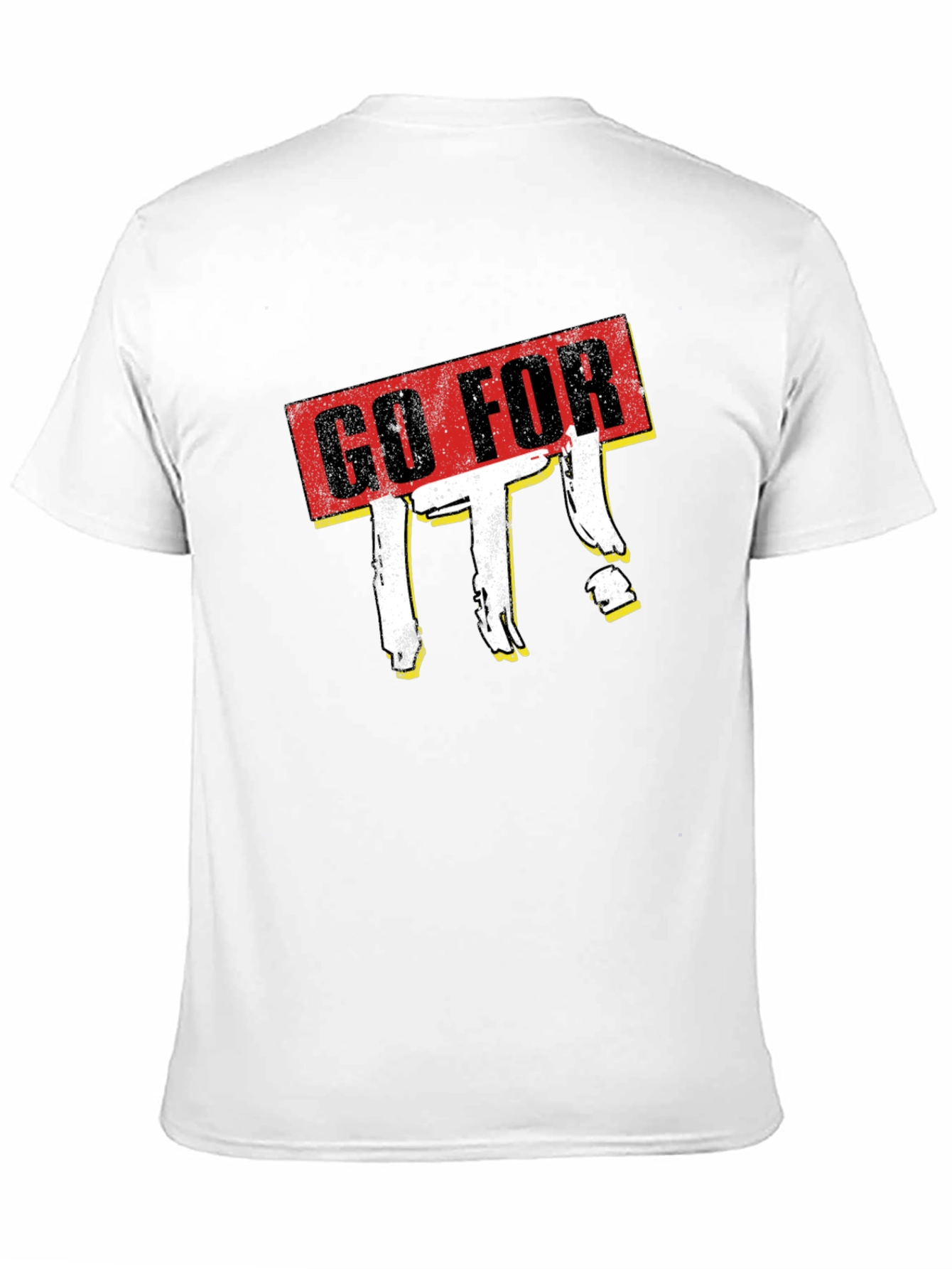 Go For It! Graphic Tee - Black