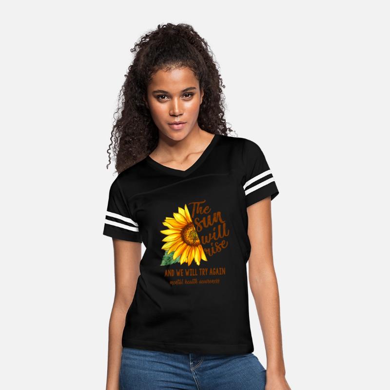 Mental Health Awareness Sunflower Sun Will Rise
