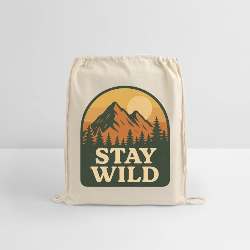 Mountain Sunset Stay Wild Design