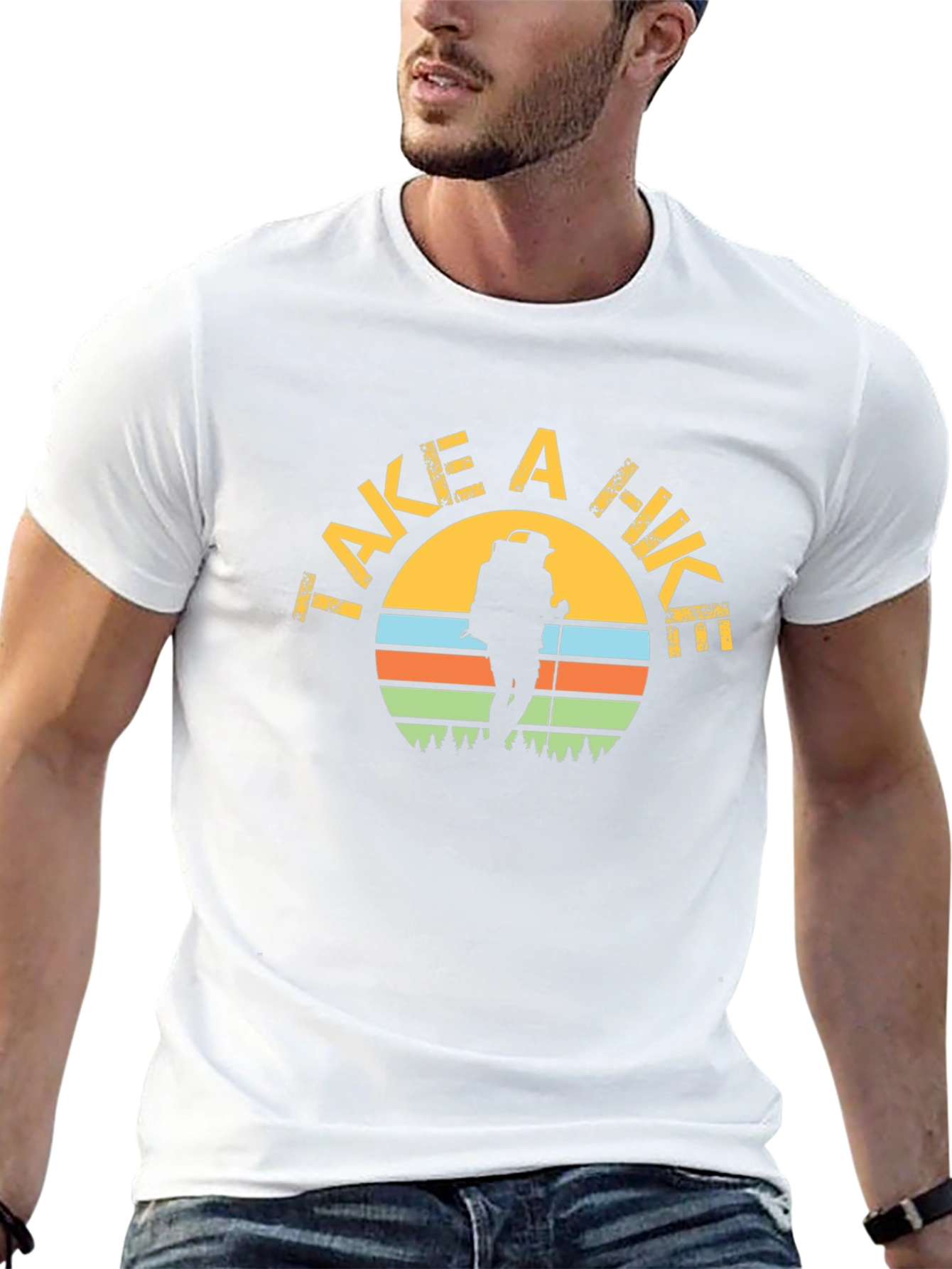 Take A Hike Graphic Tee - Adventure Awaits