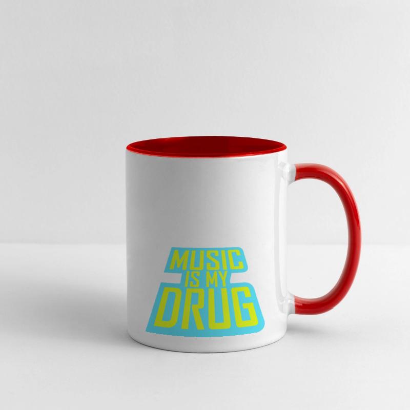 Music Is My Drug Medicine Healing Party Love Logo