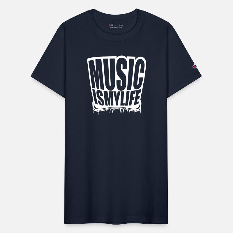 Music is my Life Love Saying Graffiti Spray Drops