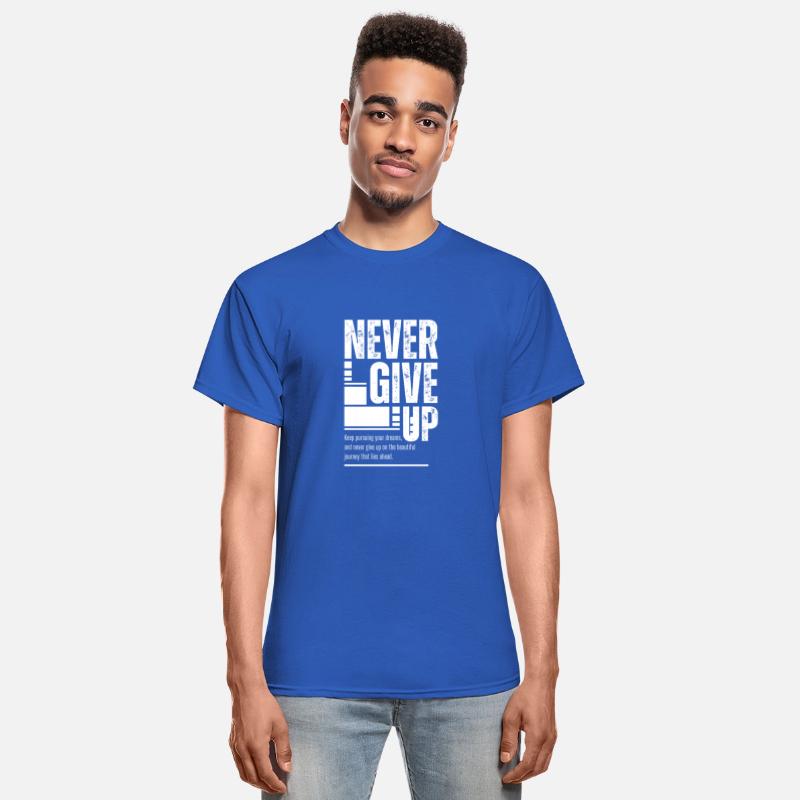 Never Give Up: Bold and Inspiring Design