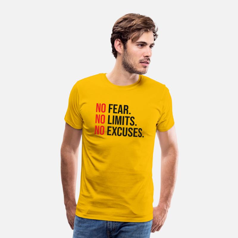 No Fear, No Limits, No Excuses - Motivational