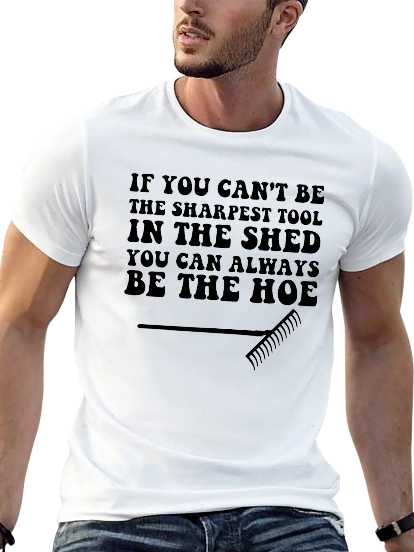 Funny Gardening Hoe T-Shirt