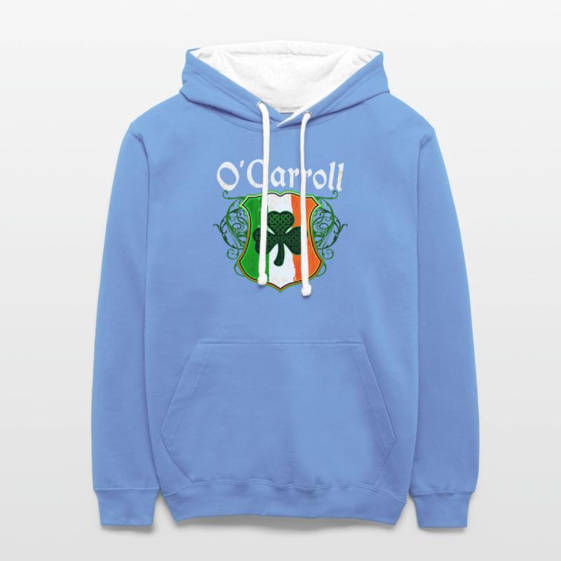 O'Carroll Irish Surname Ireland Flag Shamrock