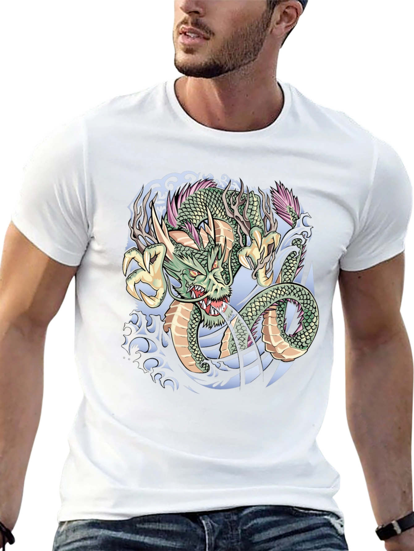 Dragon Basketball Graphic Tee