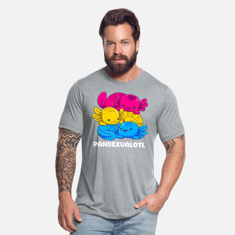 Pansexual Axolotl Pride Flag Pansexualotl LGBTQ Pr