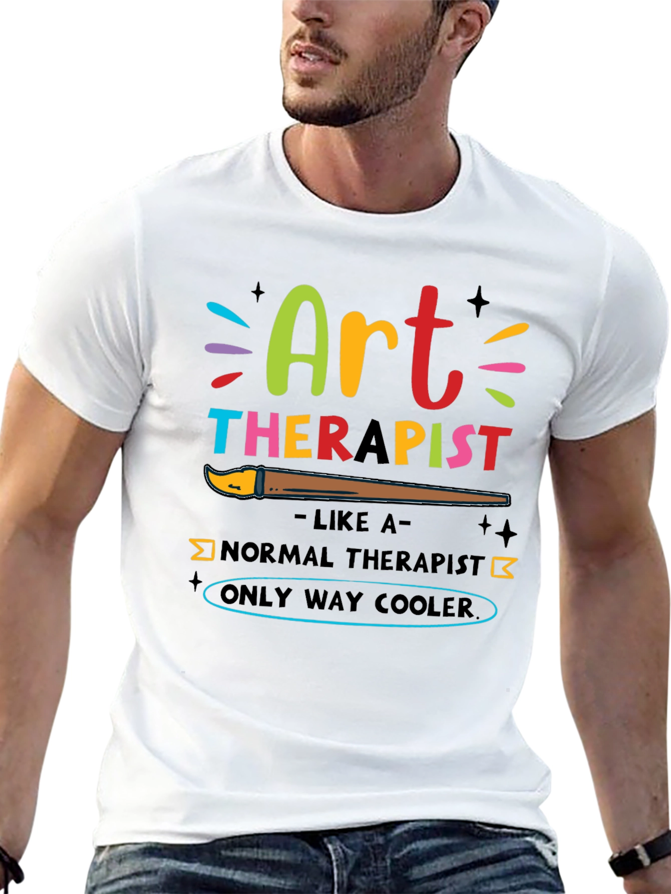 Art Therapist T-Shirt - Funny & Cool Design
