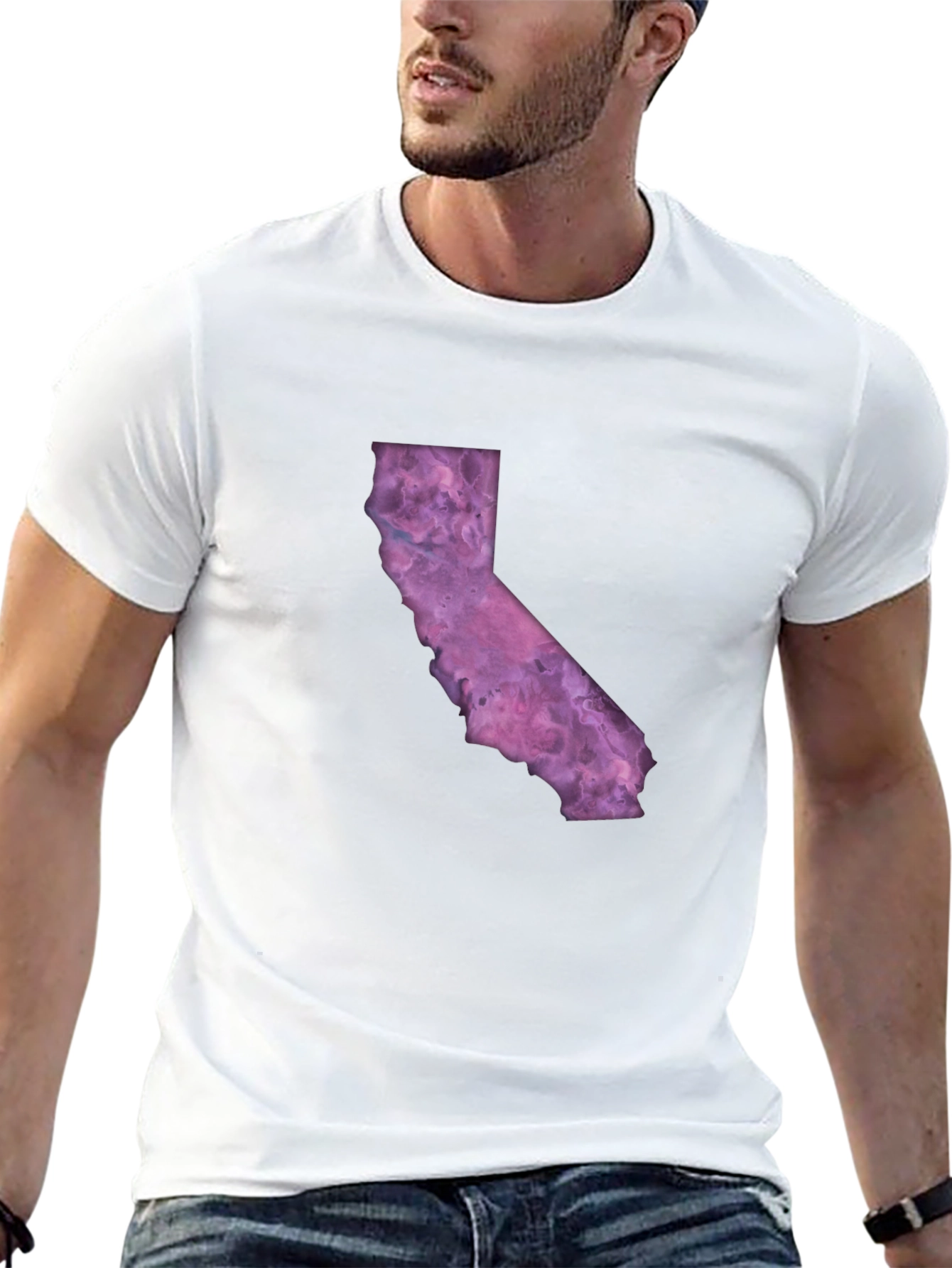 California State Graphic Print T-Shirt