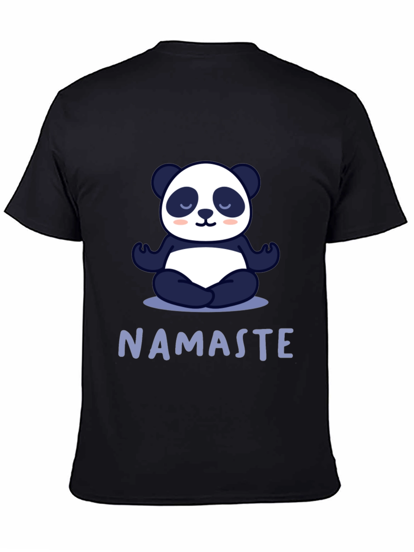 Namaste Panda T-Shirt - Cute Yoga Meditation Tee