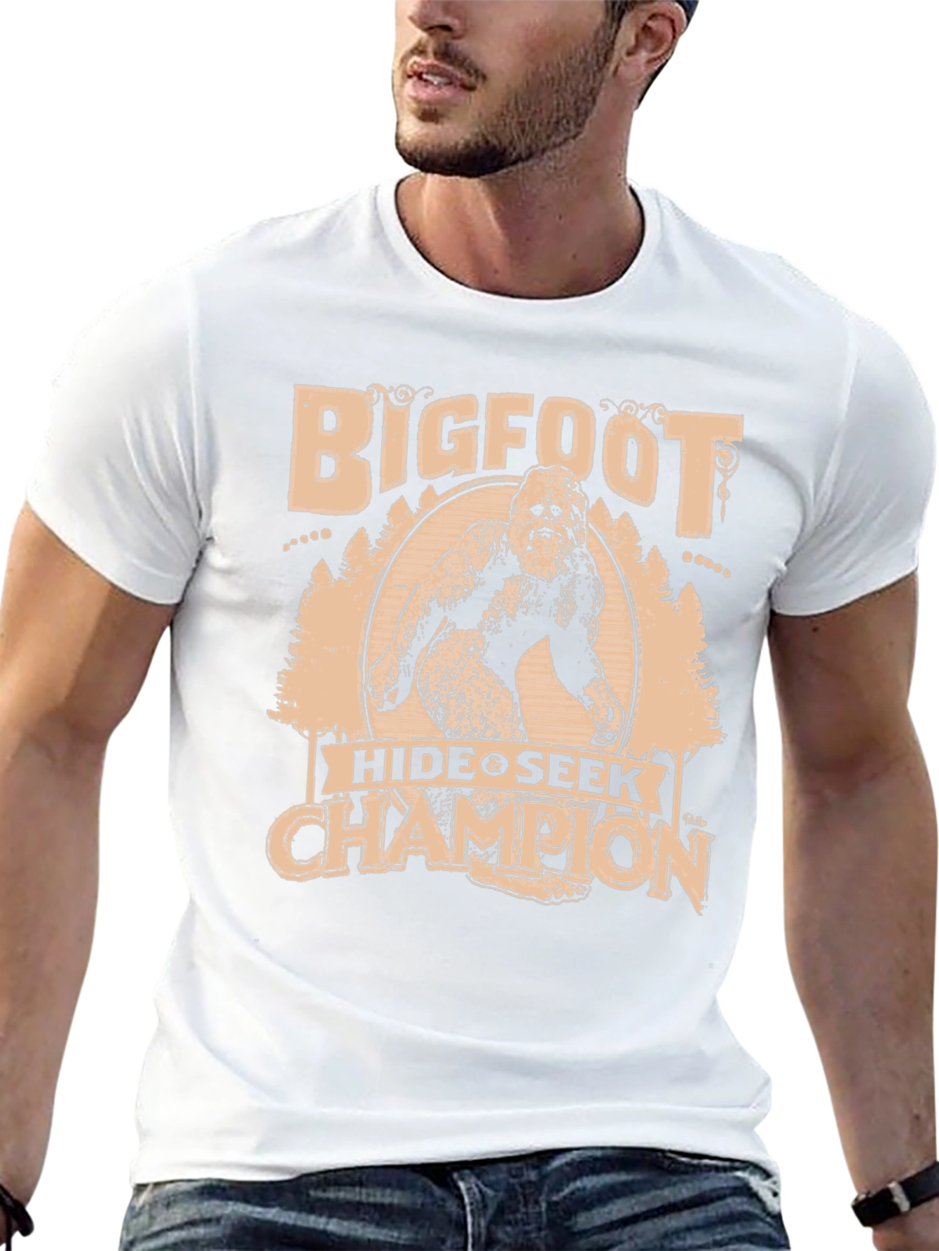 Bigfoot Hide & Seek Champion T-Shirt
