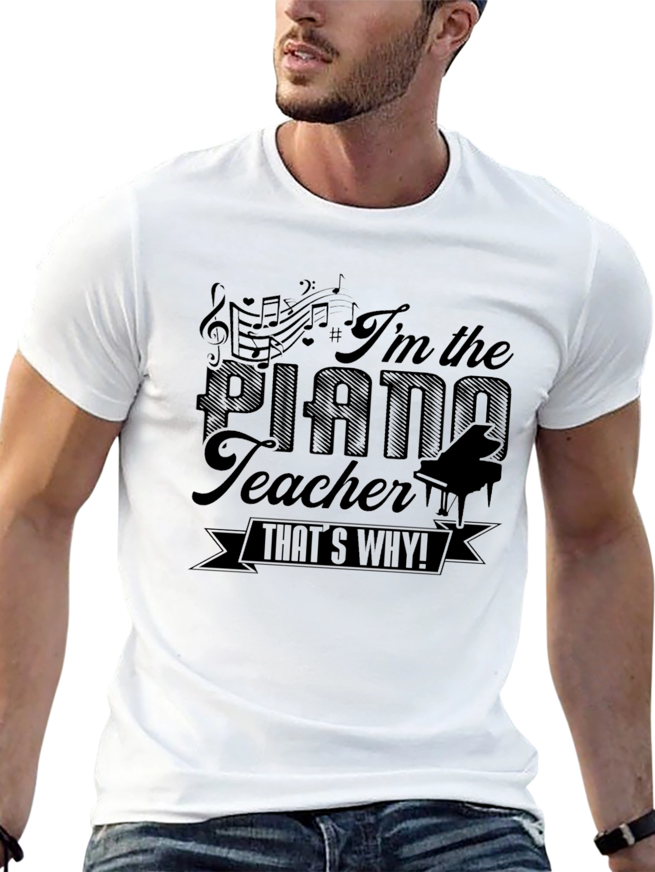 Im The Piano Teacher T-Shirt