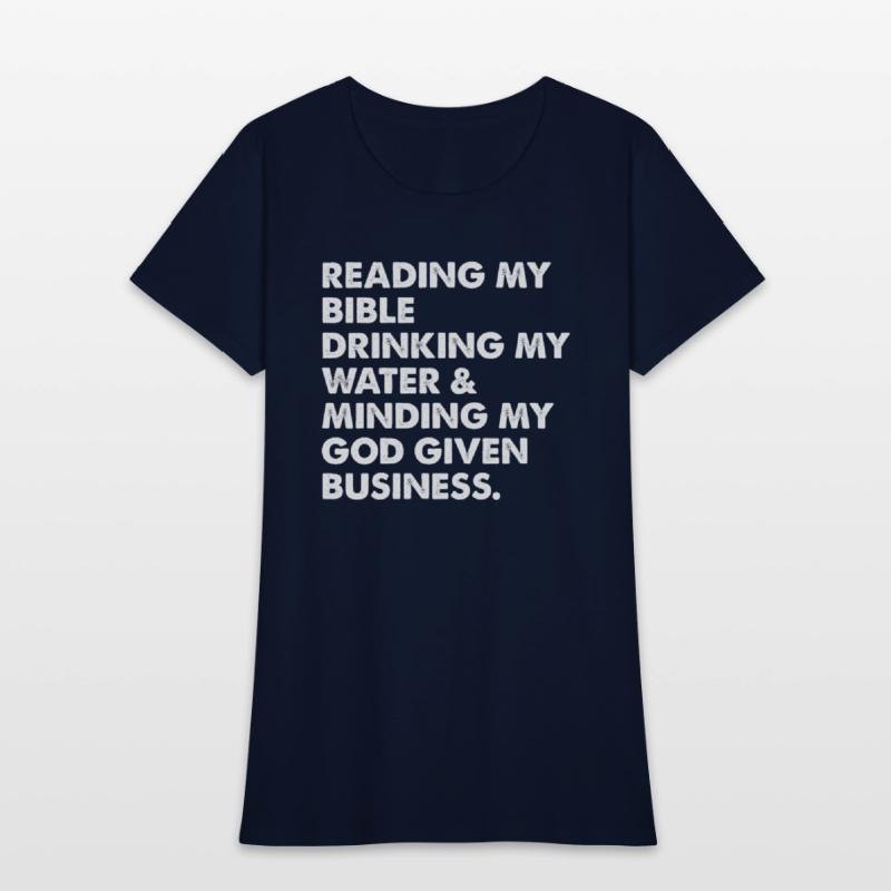 Reading My Bible Drinking My Water & Minding My Go