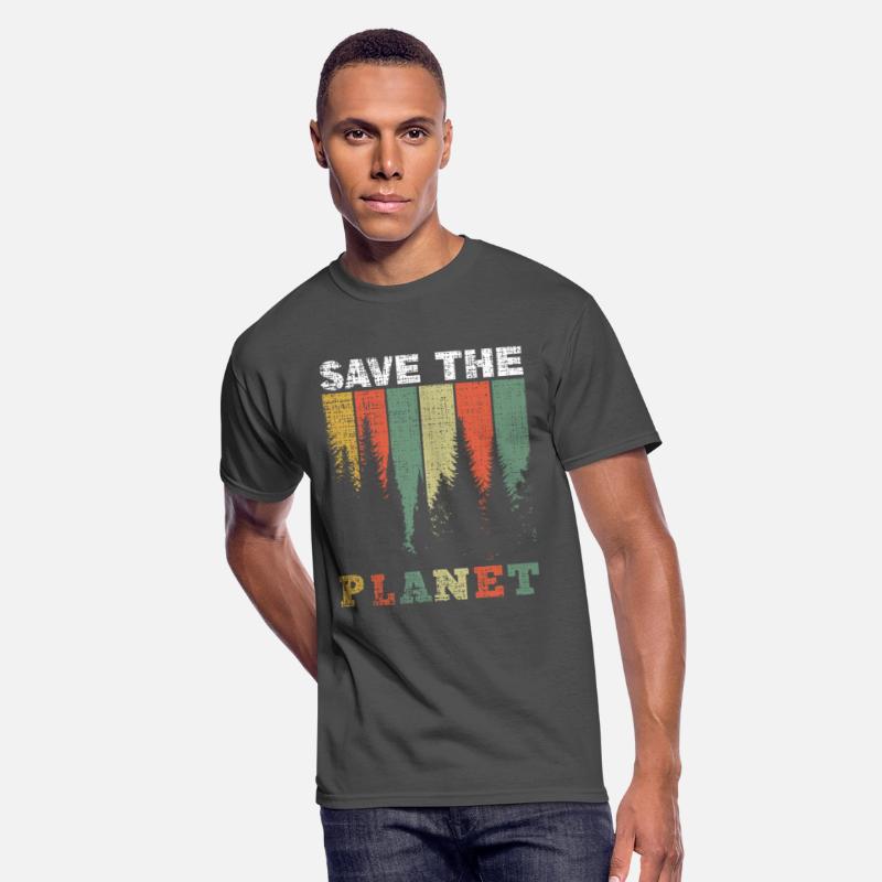 Retro Save Planet Save Nature Oceans Day Earth Day
