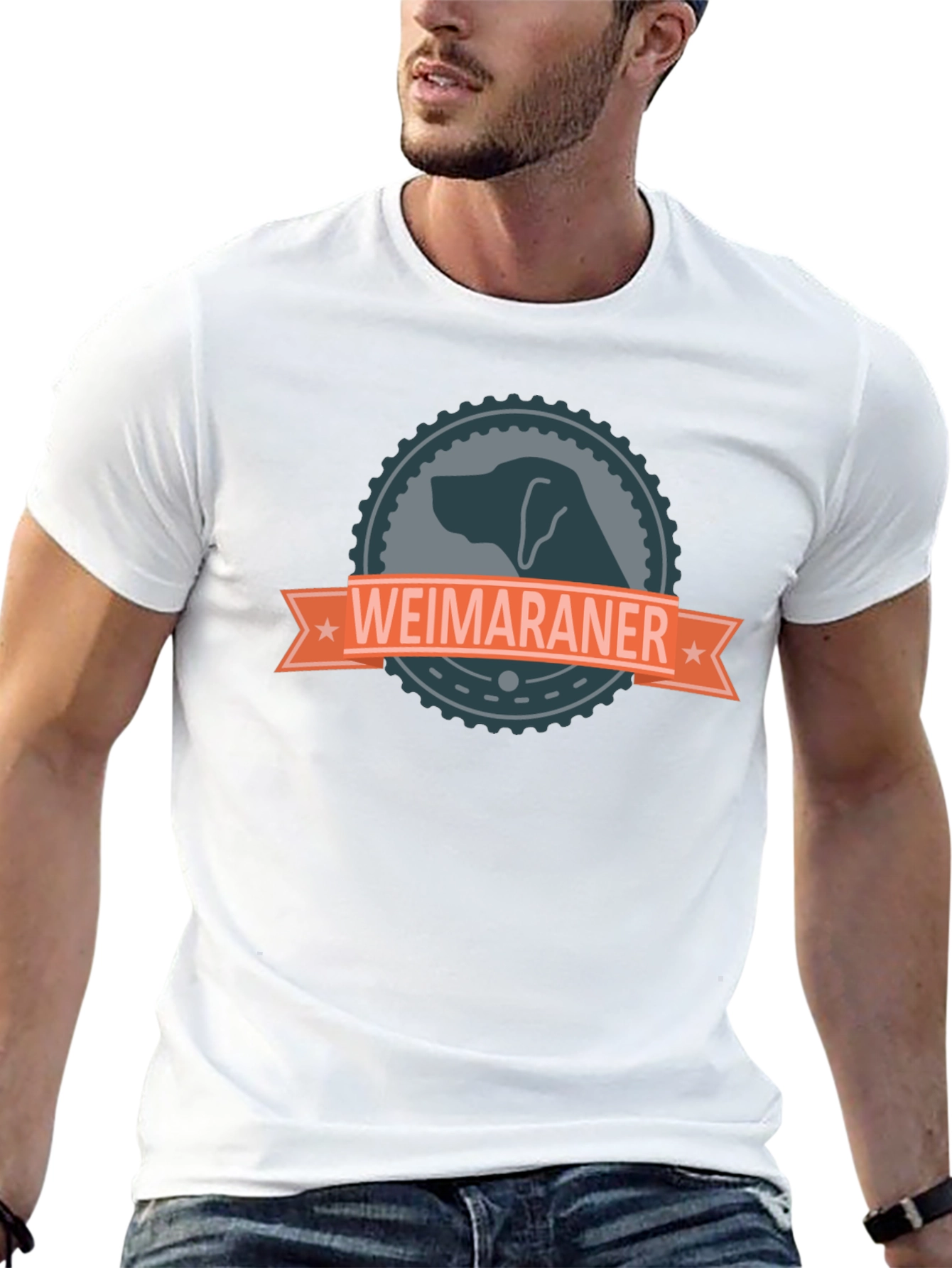 Weimaraner Dog Graphic Tee