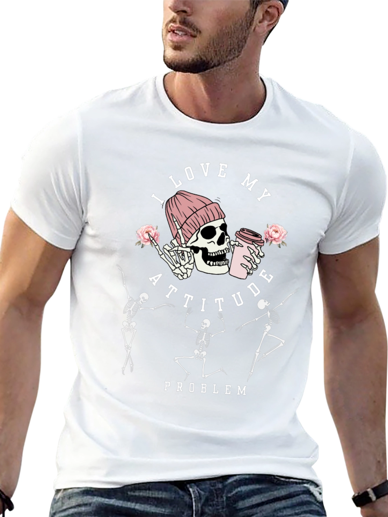 I Love My Attitude Problem Graphic Tee