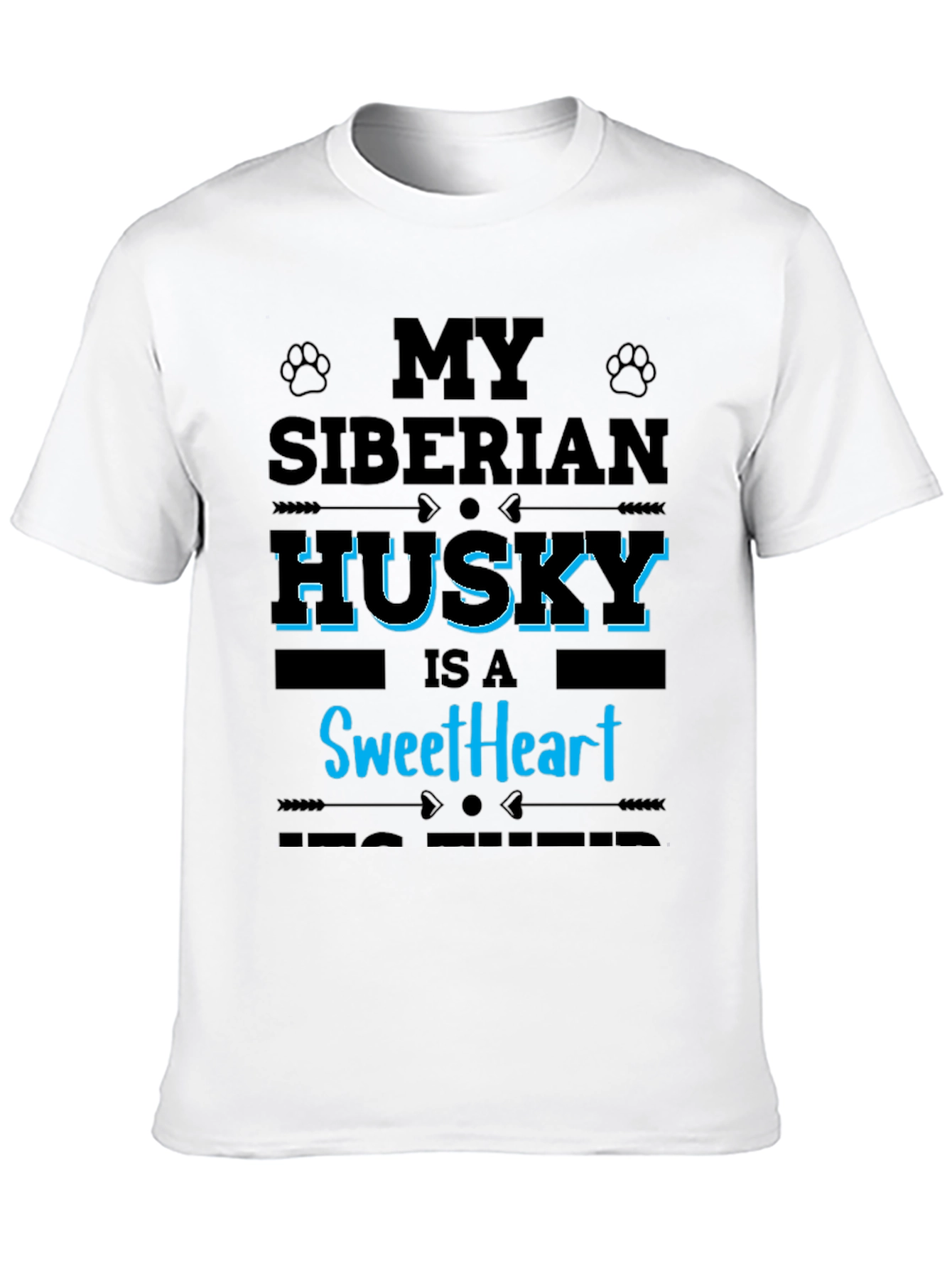 My Siberian Husky Sweetheart T-Shirt