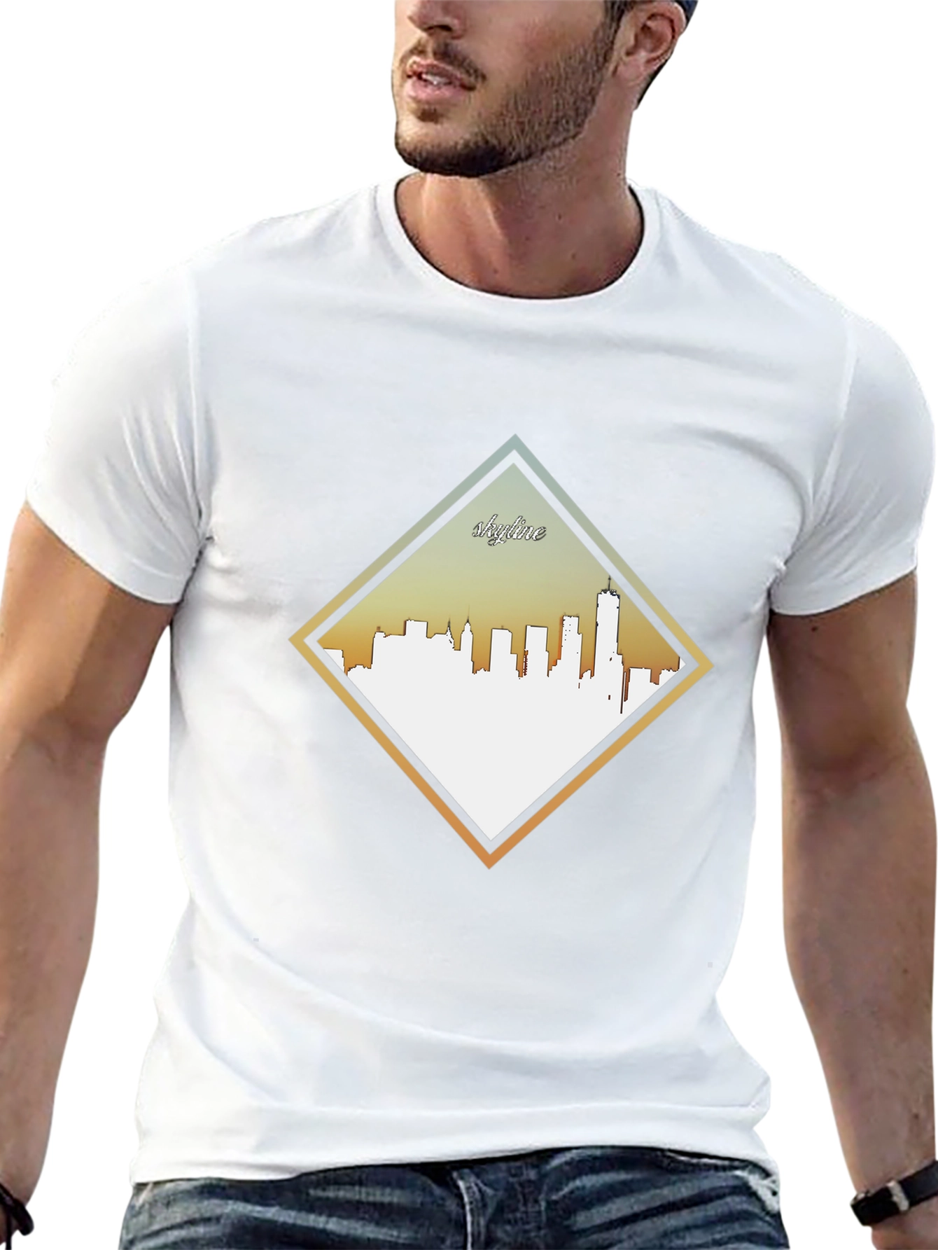 Skyline Graphic Tee - Modern Urban Style