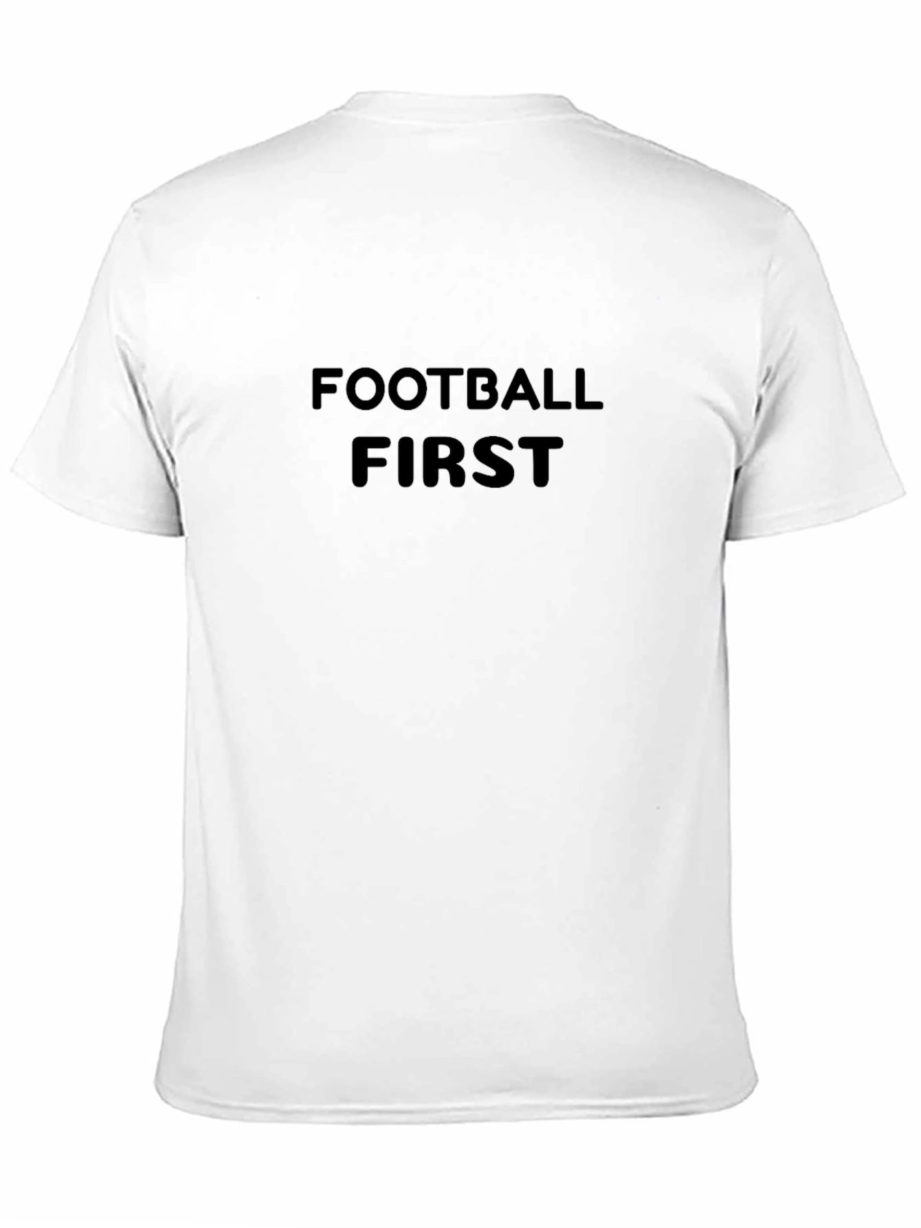 Football First Graphic Tee - Sportswear Casual Shirt