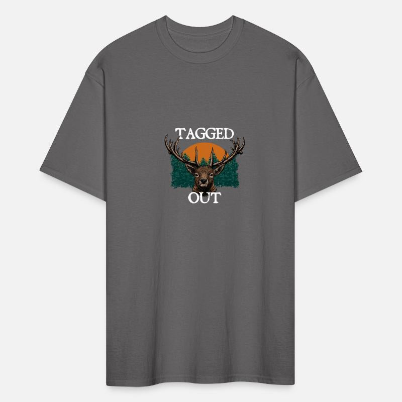 Tagged Out Deer Hunting Elk Hunter Wildlife